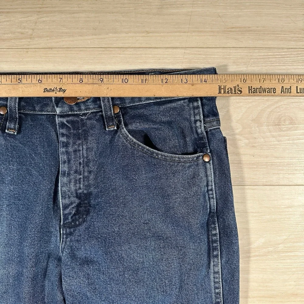 Wrangler Jeans Mens 28x30 Blue Boot Cut Western Cowboy Rodeo 936DSD Retro Y2K